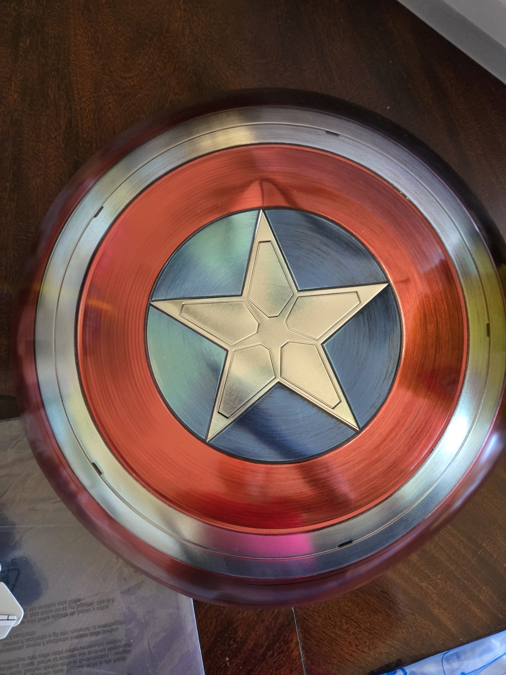 AMC Marvel Captain America Shield Popcorn Bucket And Decorative Collectible